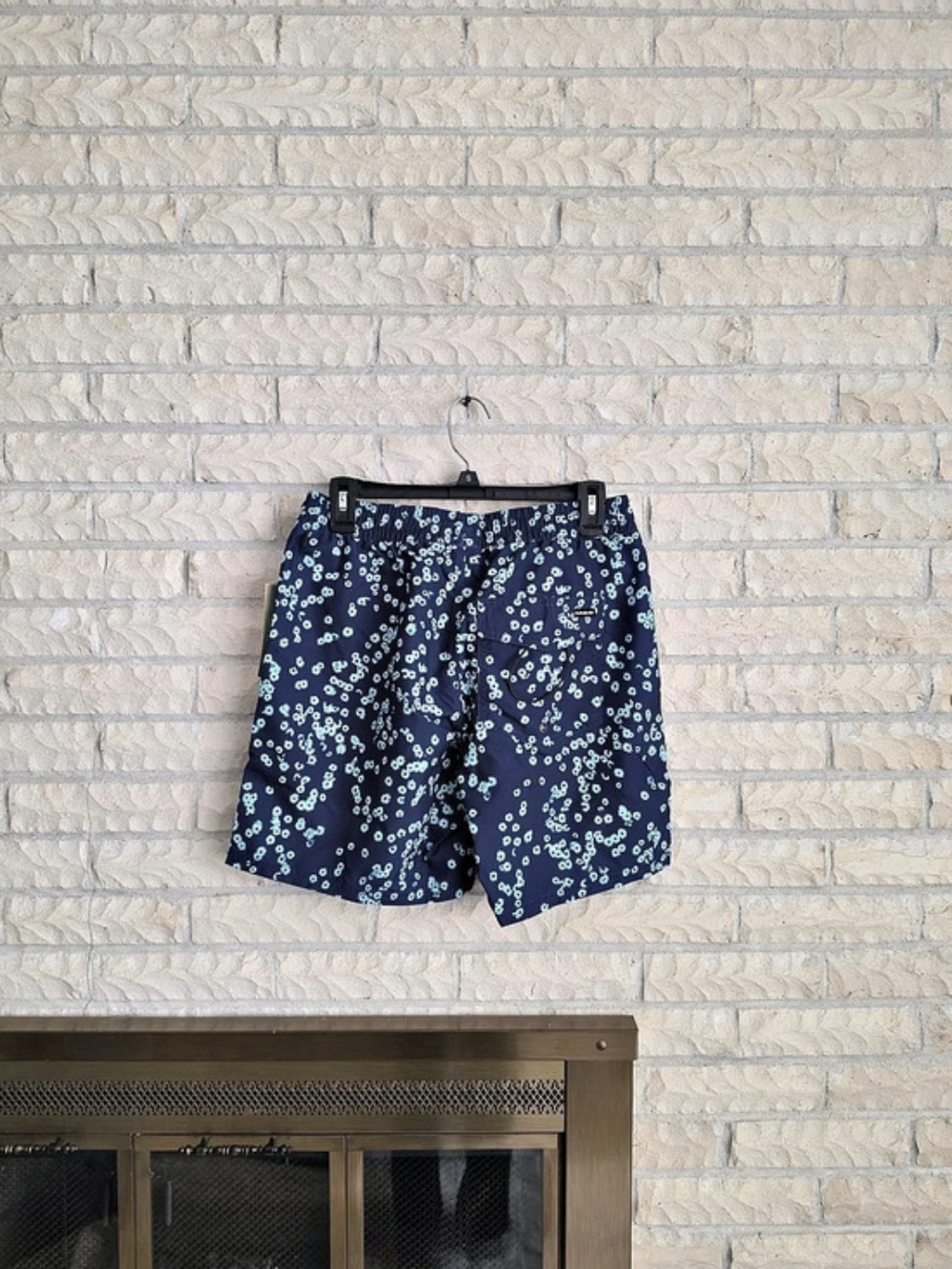 Quiksilver Men'Small Floral Swim Trunks Size Small Like New